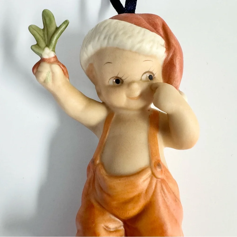 Vintage 90s Enesco Ornament How Bout A Little Kiss Memories of Yesterday 527068